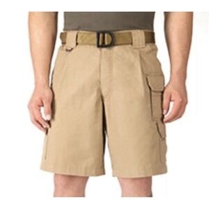 5.11 Tactical Mens Ripstop Cargo Shorts Sz. 42 Khaki Outdoor/Hiking/Utility